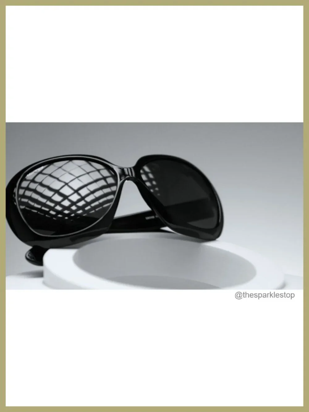 Oversized Polarized Retro Butterfly Sunglasses for Women UV400